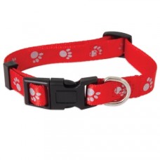 Aspen Pet Dog Collar Reflective Red Small 